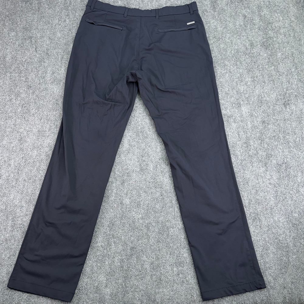 Twillory Pants Men 36x34 (Fit 36x31.5) Navy Trim Fit Technical Fabric Stretch - Picture 16 of 16